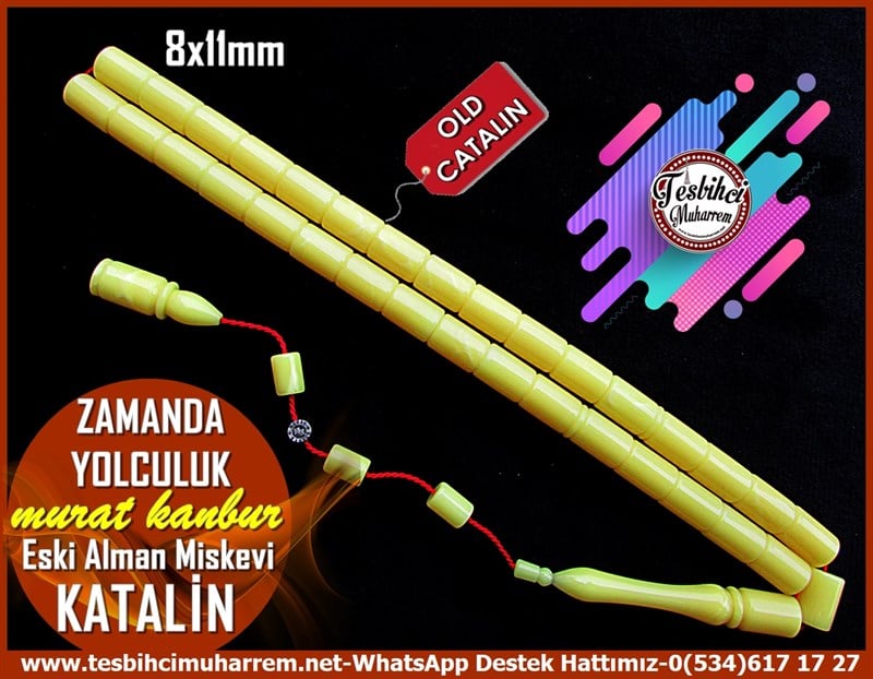 Katalin Ve Bağa TesbihlerTM12141Katalin Tesbih Eski Alman Damarlı Miskevi Kesme Zamanda YolculukKatalin Tesbih Eski Alman Damarlı Miskevi Kesme Zamanda Yolculuk