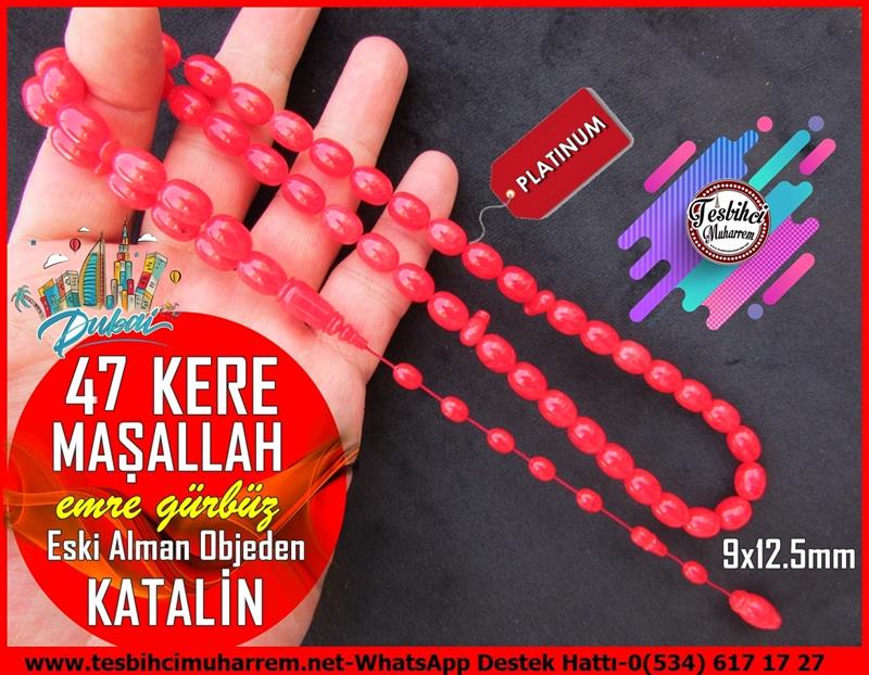 Katalin Ve Bağa TesbihlerTM12518Katalin Tesbih Eski Alman Objeden 47 Habbe Nar Çiçeği 47 Kere MaşAllah Tesbih  Katalin Tesbih Eski Alman Objeden 47 Habbe Nar Çiçeği 47 Kere MaşAllah Tesbih  