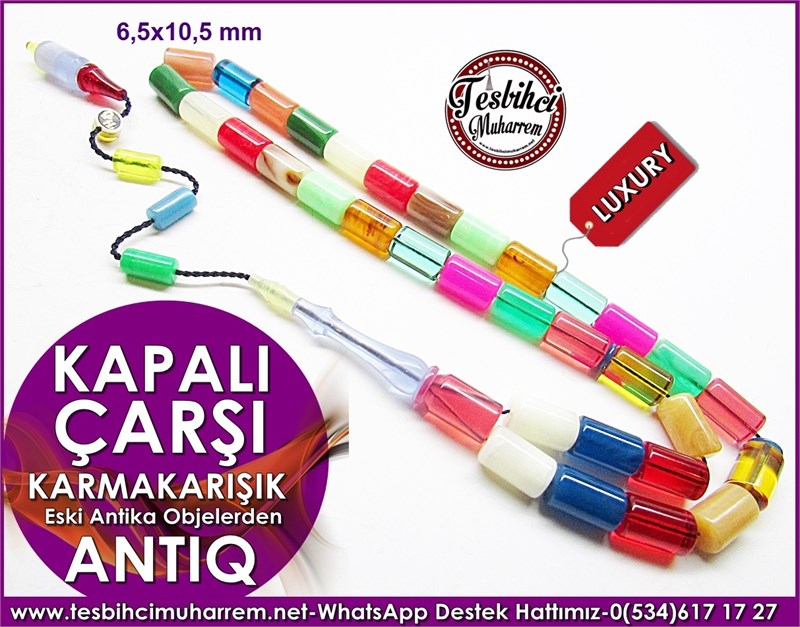 Kesme Model Özel Çalışma Eski Objelerden Karmakarışık Tesbih Kapalı Çarşı 