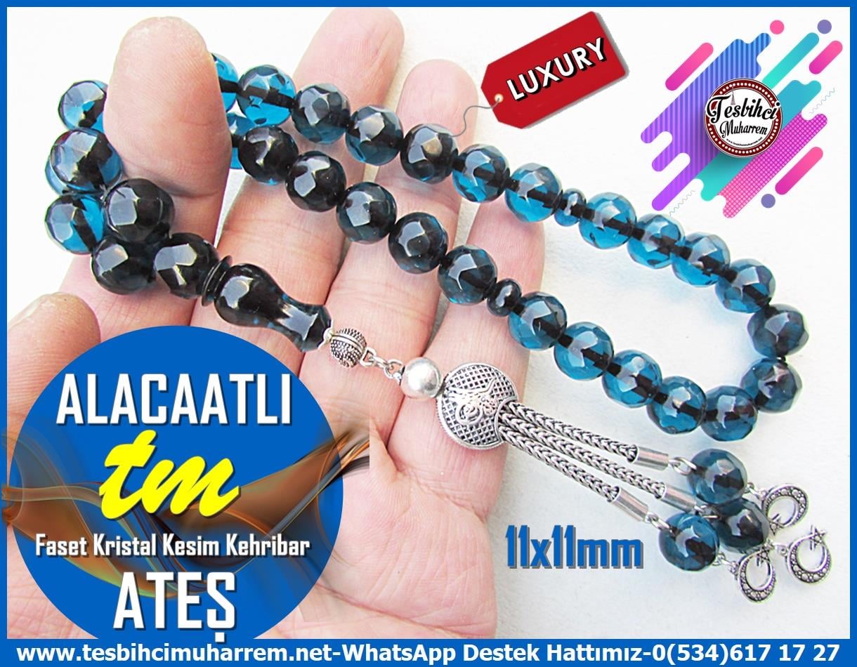 Mavi Ton TesbihlerTM12948Kristal Tesbih Modeli: Mavi Ateş Kehribar Kristalli Tespih. Faset Kesim İle Öne Çıkan Gümüşlü Alacaatlı Tespih Modelleri. Hemen İnceleyin!Tespih Mavi Ateş Kehribar Kristal Faset Kesim Gümüş Püsküllü Alacaatlı Tesbih