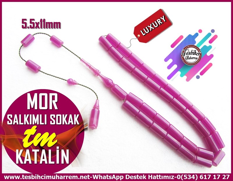 Katalin Ve Bağa TesbihlerTM12232Menekşe Renk Kesme Model Katalin Tesbih Mor Salkımlı SokakMenekşe Renk Kesme Model Katalin Tesbih Mor Salkımlı Sokak