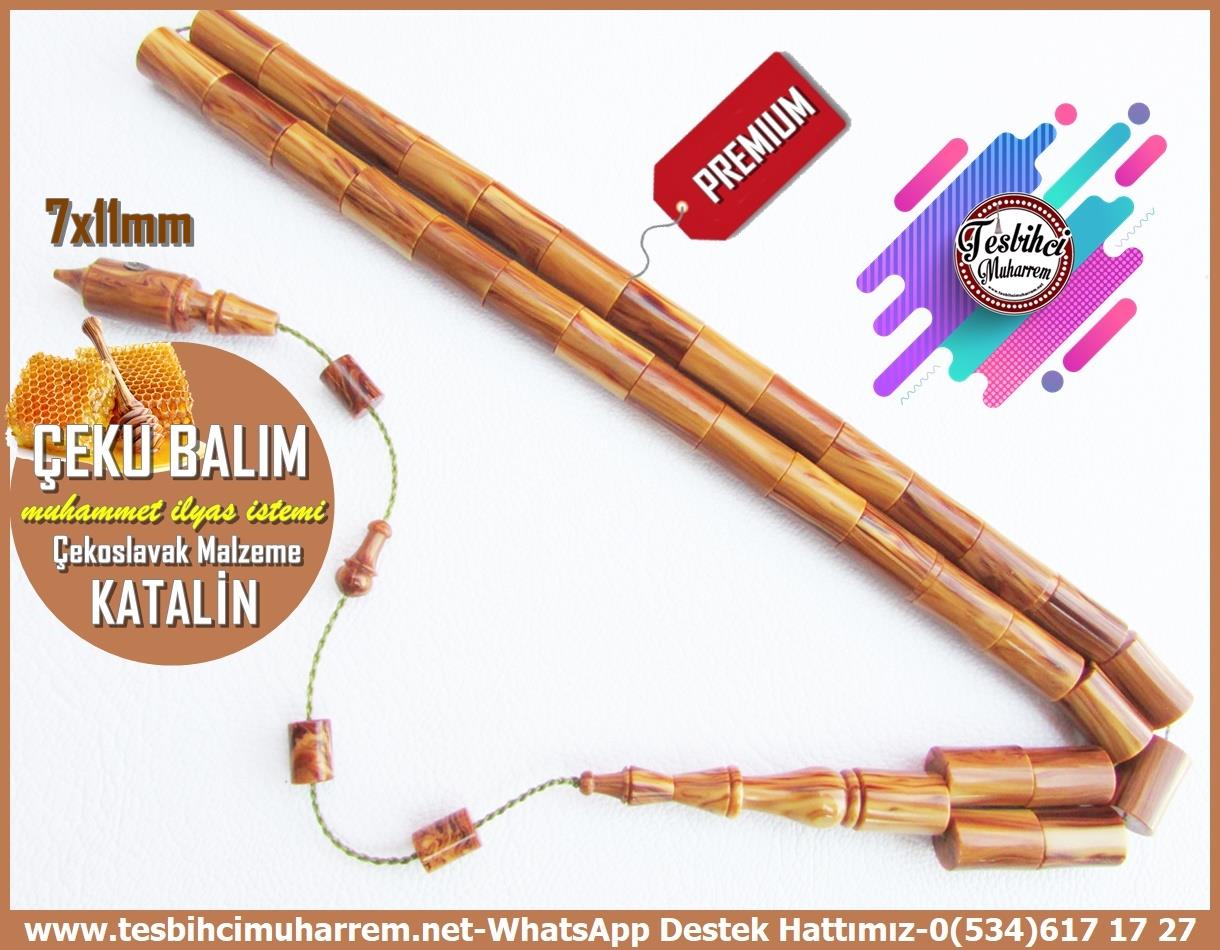 Katalin Ve Bağa TesbihlerTM13954Muhammet İlyas İstemi İmzalı ''Çeku Balım'' Tesbih – Çekoslavak Objeden Karamelli Kesme Katalin, El Yapımı Özel Tasarım TesbihTespih Katalin I Karamelli Kesme Çekoslavak Obje Çeku Balım Tesbih 