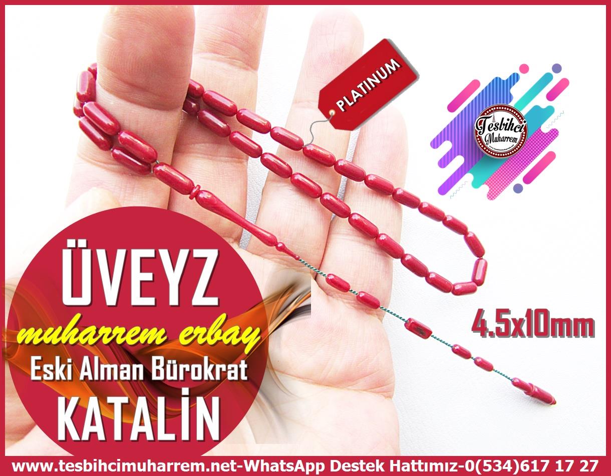 Katalin Ve Bağa TesbihlerTM12594Muharrem Erbay Usta İşçilikli Tespih | Katalin, Eski Alman Objeden, Bordo Renk, Kapsül Kesim, Bürokrat Model “Üveyz” TesbihTespih Katalin l Eski Alman Bordo Renk Kapsül Kesim Bürokrat Üveyz Tesbih 