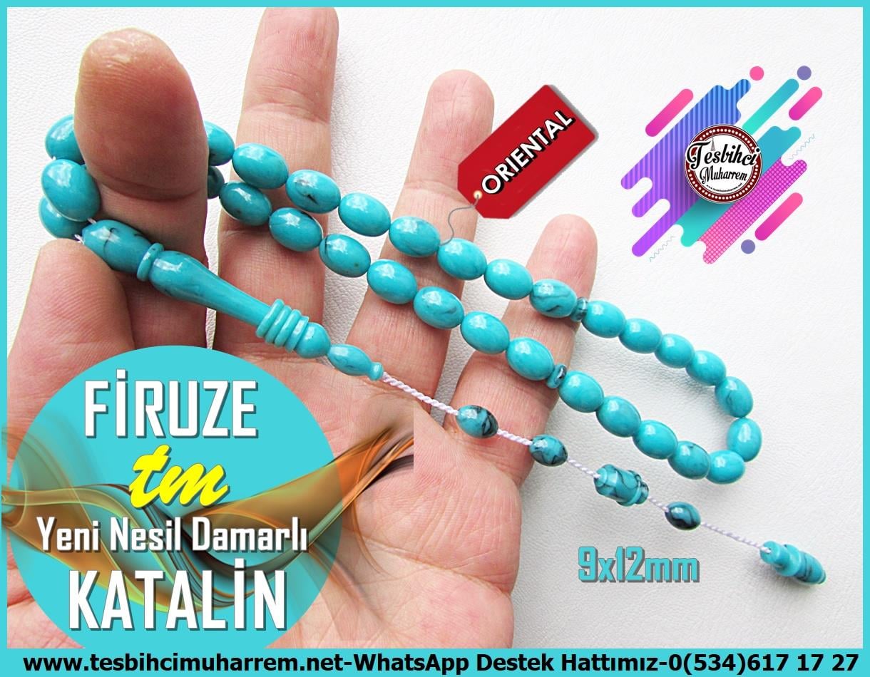 Katalin Ve Bağa TesbihlerTM13779Mümtaz Cevher Usta Tornası | Karamelli Epsis Katalin Tespih, Kapsül Kesim, El Yapımı – 
