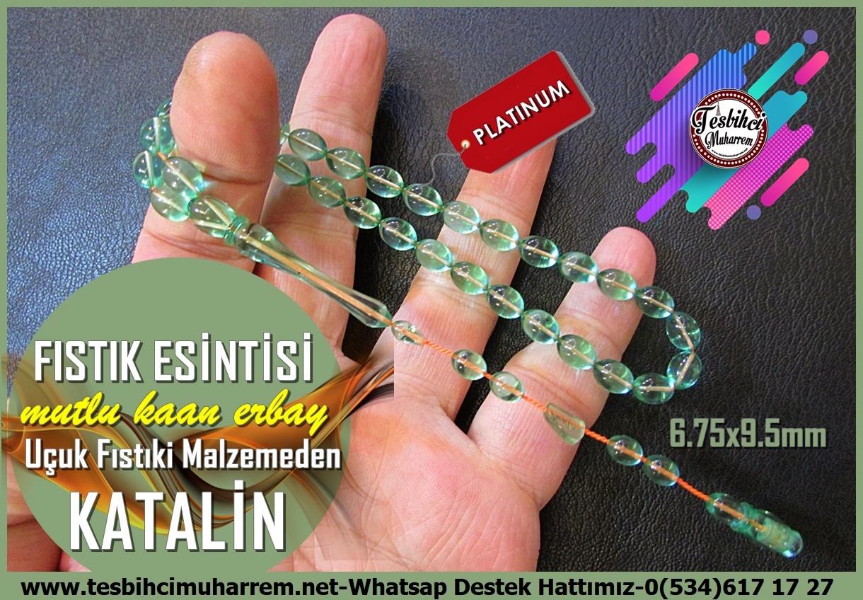 Katalin Ve Bağa TesbihlerTM14110Mutlu Kaan Erbay Usta İşçilikli Katalin Tesbih – Uçuk Fıstık Yeşili, Beyzi Kesim, Fıstık Esintisi Özel Tasarım TespihMutlu Kaan Erbay usta işçilikli Tespih Katalin I Uçuk Fıstık Yeşili Beyzi Kesim Tesbih