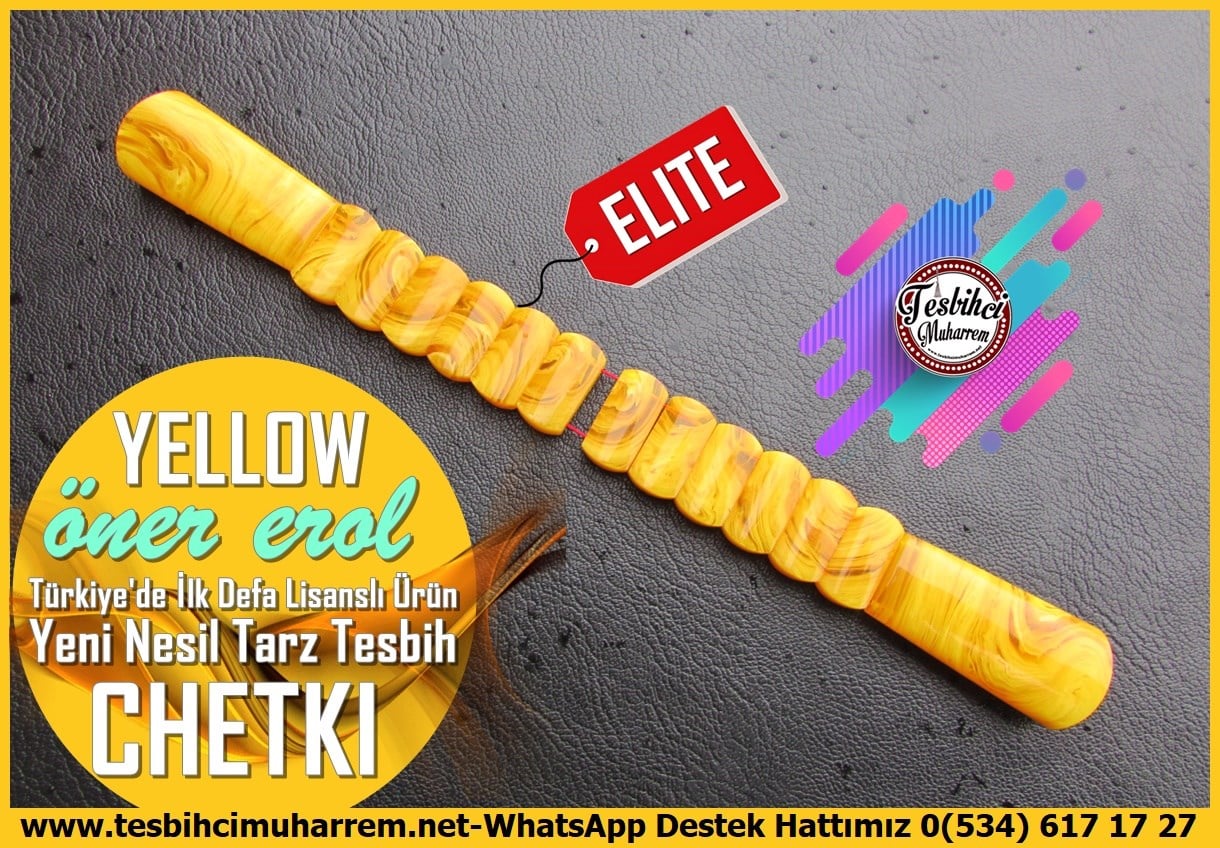 Gaga Sonsuzluk Tesbih-Türkiye'de Bir İlkTM14311Öner Erol Usta İmzalı Sarı Damarlı Sıkma Kehribar Chetki Tespih I Yeni Nesil Türkiye'de Bir İlk Yellow TesbihSarı Damarlı Sıkma Kehribar Chetki Tespih I Yeni Nesil Türkiye'de Bir İlk Yellow Tesbih