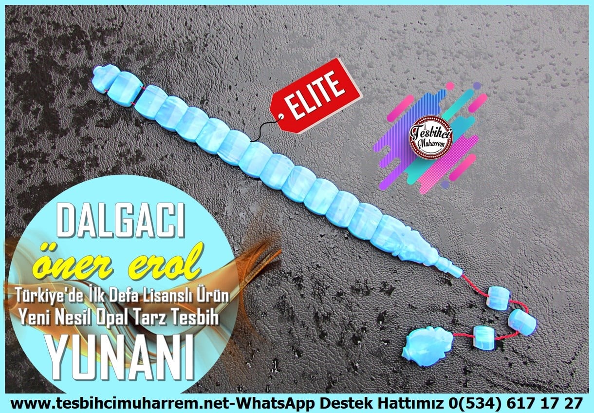 Zaza Selçuklu Sallaması TesbihlerTM14313Öner Erol Usta İmzalı Tırtıl Yunani Opal Tespih I Yeni Nesil Türkiye'de Bir İlk Turkuaz Dalgacı Tesbih Tırtıl Yunani Opal Tespih I Yeni Nesil Türkiye'de Bir İlk Turkuaz Dalgacı Tesbih
