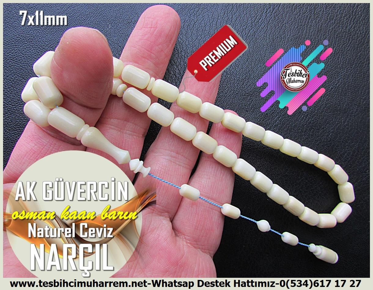 Narçıl Ağacı TesbihlerTM13592Osman Kaan Barın Usta Tornası Tespih | Doğal Narçıl, Kapsül Kesim, Profesyonel Çalışma, 