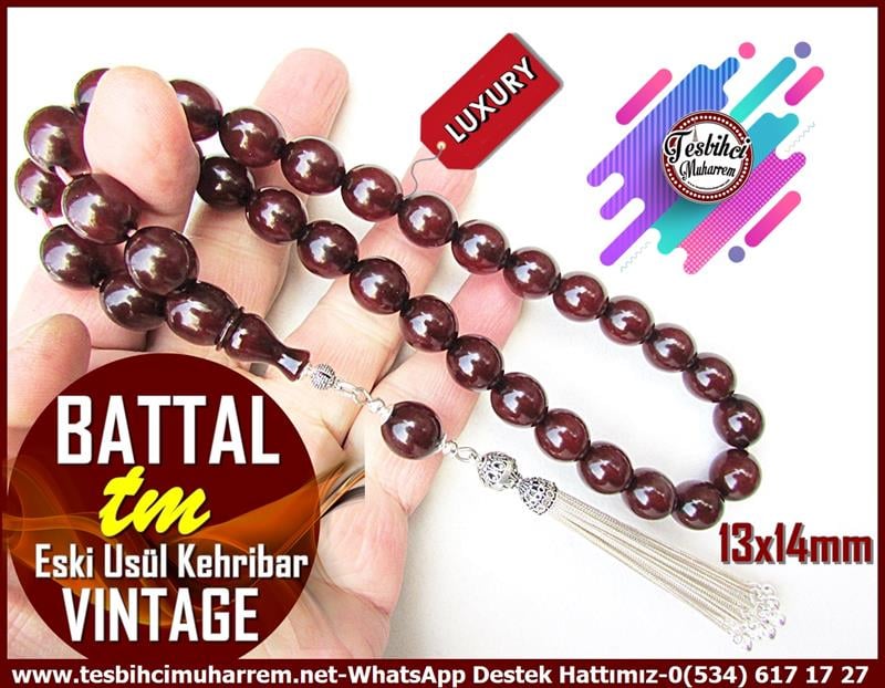 Bordo Kehribar TesbihlerTM12278Osmanlı Form Çalışma Vişne Damarlı Gümüş Püsküllü Sıkma Kehribar Tesbih BattalOsmanlı Form Çalışma Vişne Damarlı Gümüş Püsküllü Sıkma Kehribar Tesbih Battal