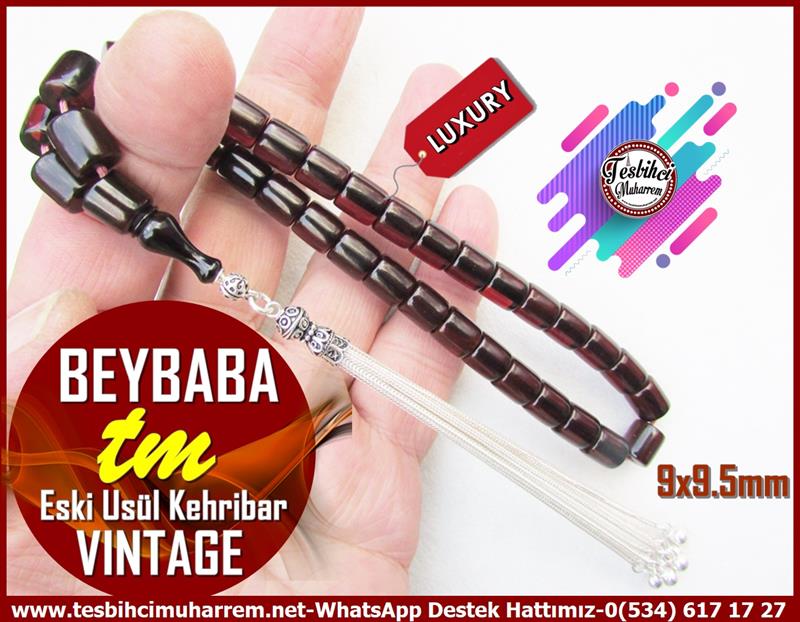 Bordo Kehribar TesbihlerTM12279Osmanlı Form Vintage Gümüş Püsküllü Sıkma Kehribar Tesbih BeybabaOsmanlı Form Vintage Gümüş Püsküllü Sıkma Kehribar Tesbih Beybaba