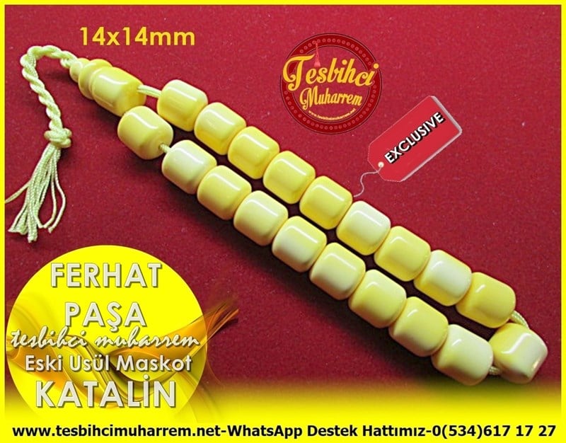 Osmanlı Model Çalışma Limoni Kaymak Katalin Maskot Ferhat Paşa