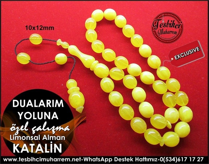 Özel Çalışma Limonsal Alman Katalin Tesbih Dualarım Yoluna 