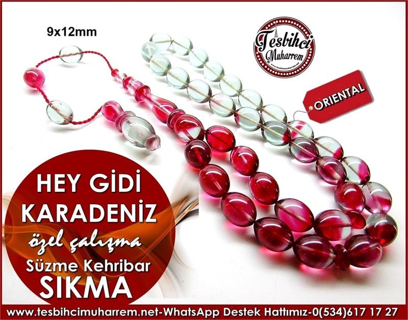 Özel Çalışma Süzme Sıkma Kehribar Tesbih Hey Gidi Karadeniz