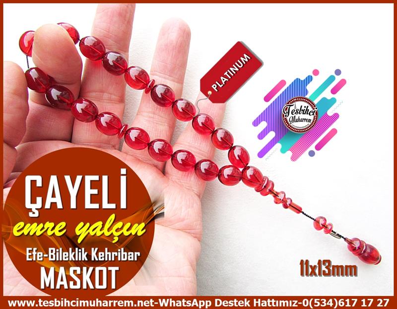 Efe Maskot TesbihlerTM12422Özel İşçilik Çaysak Renk Ateş Kehribar Tespih Bileklik Efe Maskot Çayeli TesbihÖzel İşçilik Çaysak Renk Ateş Kehribar Tespih Bileklik Efe Maskot Çayeli Tesbih