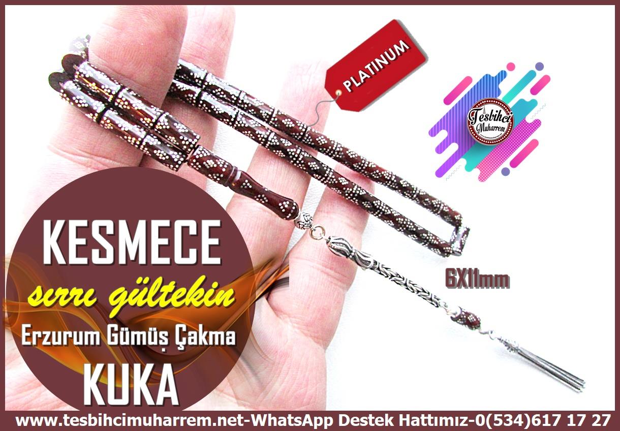 GÜMÜŞ KAKMATM14136Sırrı Gültekin Usta İşçilikli Kuka Tesbih – Erzurum İşi Gümüş Çakım, Gümüş Püskül, Kesmece TespihSırrı Gültekin Usta İşçilikli Kuka Tesbih – Erzurum İşi Gümüş Çakım, Gümüş Püskül, Kesmece Tespih