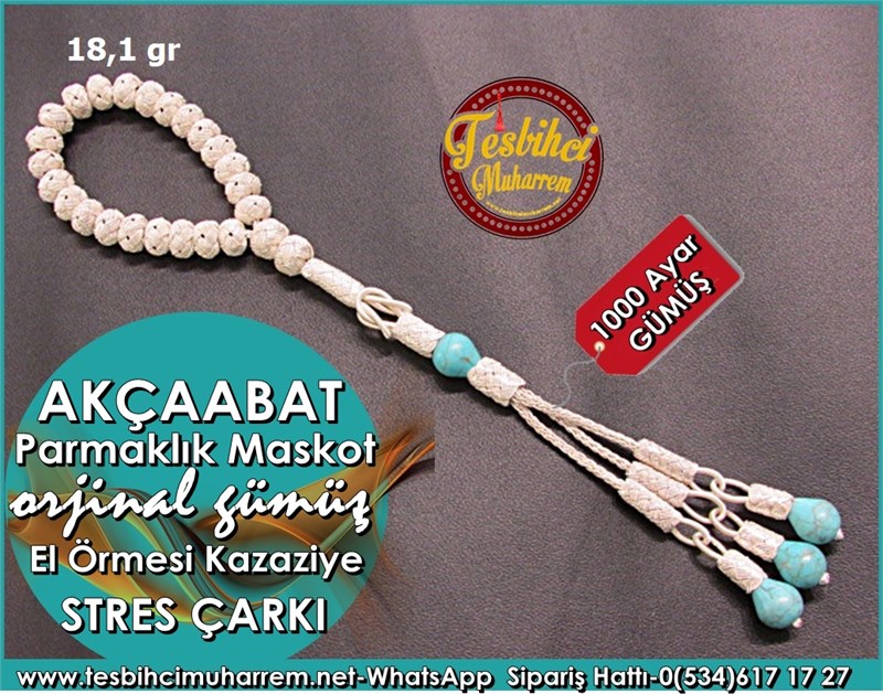 Stres Çarkı Mini Maskot Parmaklık Akçaabat Kazaz Tesbih