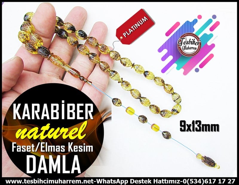  Damla Kehribar TesbihlerTM11956Tesbih Fasetalı Damla Kehribar Elmas Kesim Tasarım Karabiberim Tesbih Fasetalı Damla Kehribar Elmas Kesim Tasarım Karabiberim 