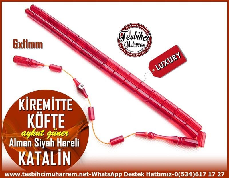 Katalin Ve Bağa TesbihlerTM11535Tesbih Katalin Alman Profesyonel Siyah Hareli Dik Kesme Kiremitte Köfte Tesbih Katalin Alman Profesyonel Siyah Hareli Dik Kesme Kiremitte Köfte 