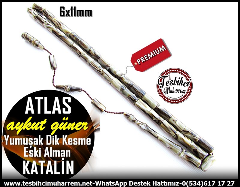 Katalin Ve Bağa TesbihlerTM11269Tesbih Katalin Eski Alman Objeden Kırçıllı Yumuşak Dik Kesme Atlas Tesbih Katalin Eski Alman Objeden Kırçıllı Yumuşak Dik Kesme Atlas 