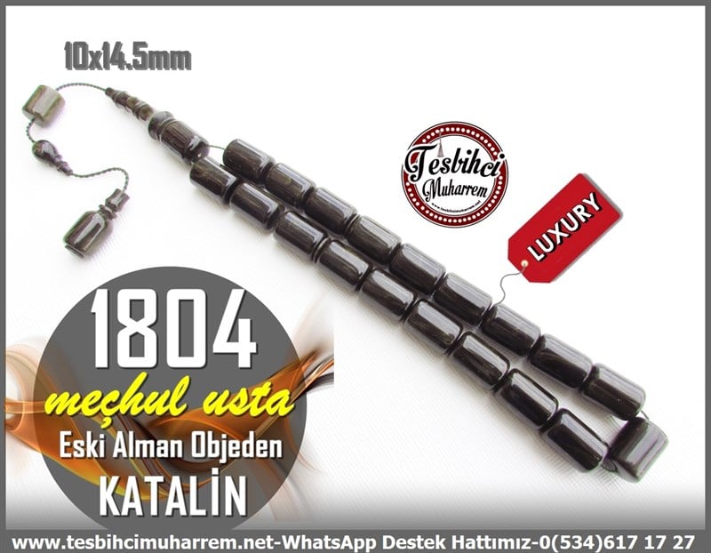 Katalin Ve Bağa TesbihlerTM11479Tesbih Katalin Maskot Bileklik Efe Siyah Kahve Damarlı 1804Tesbih Katalin Maskot Bileklik Efe Siyah Kahve Damarlı 1804