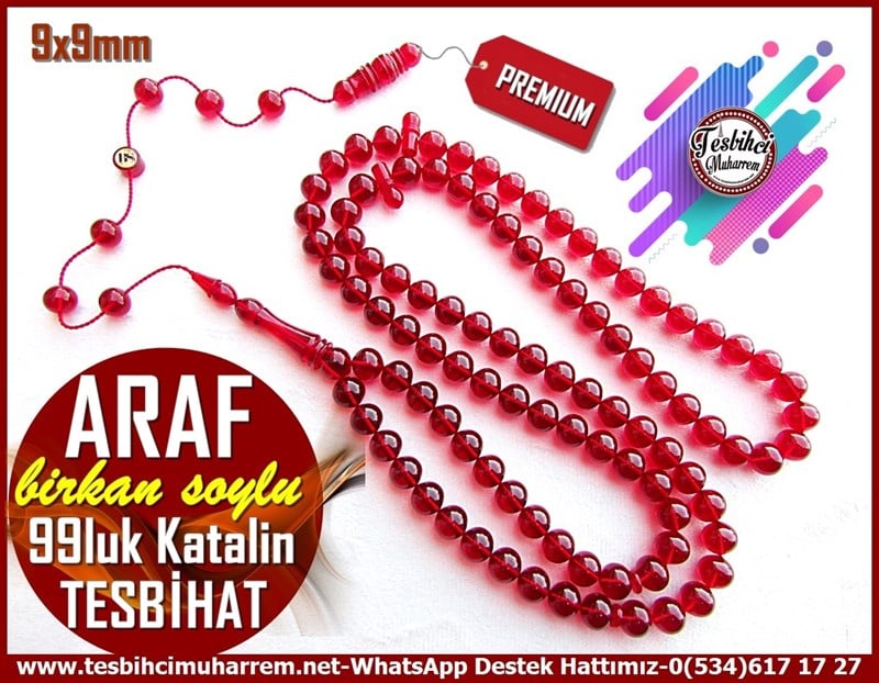 Katalin Ve Bağa TesbihlerTM11743Tesbih Katalin Profesyonel Şalgami Kesim Kan Kırmızısı 99 luk Dua Tesbihatı Araf Tesbih Katalin Profesyonel Şalgami Kesim Kan Kırmızısı 99 luk Dua Tesbihatı Araf 