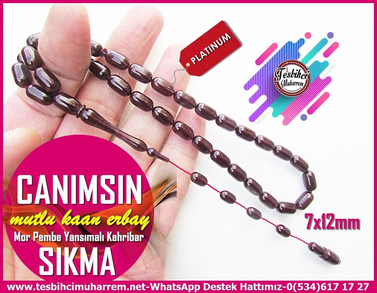 Patlıcan Moru Kehribar TesbihlerTM13060tesbihcimuharrem.net'te en şık ve özel tespih modelleri! Kehribar, morcivert, pembe yansımalarıyla göz kamaştıran kapsül kesim tesbihler burada. Canınızın istediği her türlü tespih için hemen tıklayın.Tespih Sıkma Kehribar Morcivert Pembe Yansımalı Kapsül Kesim Canımsın Tesbih 