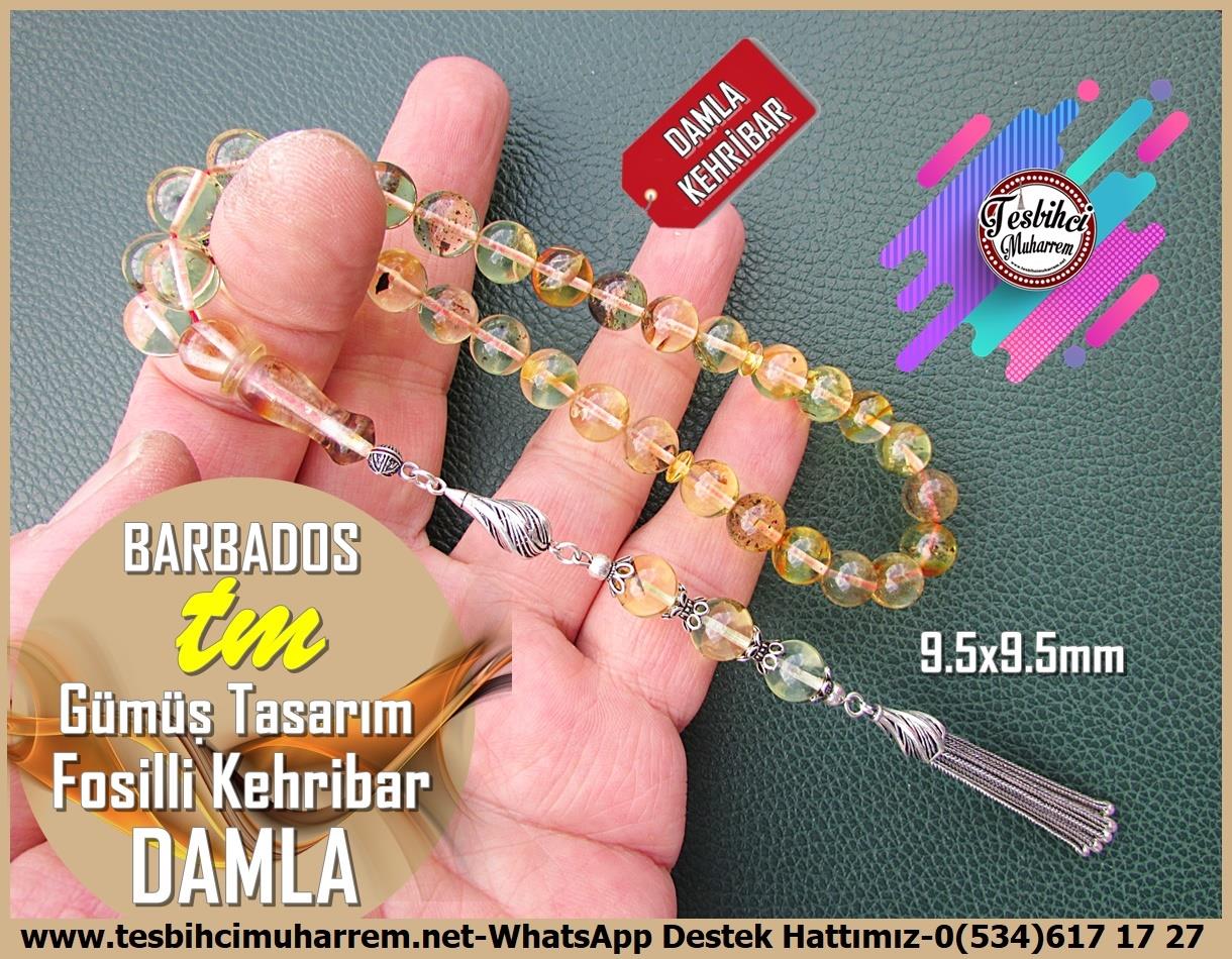  Damla Kehribar TesbihlerTM13148Tespih Damla Kehribar I Küre Kesim Fosilli Gümüş Püskül Barbados TesbihTespih Damla Kehribar I Küre Kesim Fosilli Gümüş Püskül Barbados Tesbih