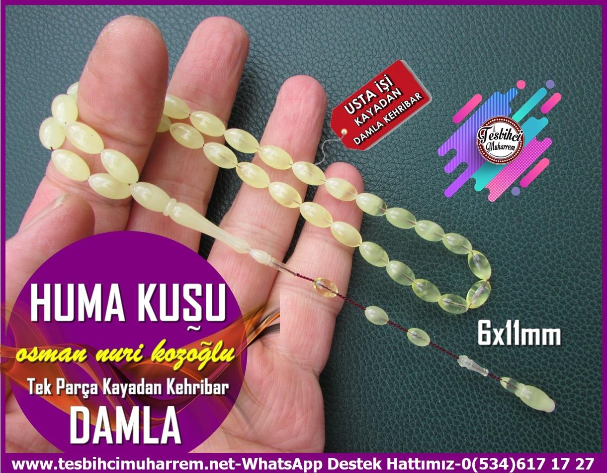  Damla Kehribar TesbihlerTM13158Tespih Damla Kehribar I Özel Tek Parça Kayadan Beyzi Kesim Huma Kuşu TesbihTespih Damla Kehribar I Özel Tek Parça Kayadan Beyzi Kesim Huma Kuşu Tesbih