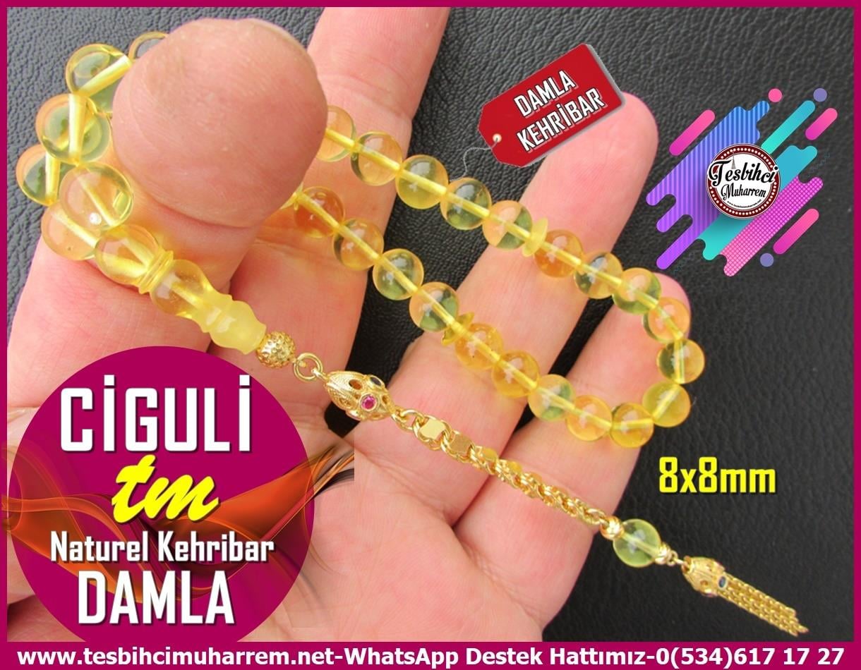  Damla Kehribar TesbihlerTM13189Tespih Damla Kehribar I Su Damlası Küre Kesim Gümüş Püsküllü Ciguli Tesbih Tespih Damla Kehribar I Su Damlası Küre Kesim Gümüş Püsküllü Ciguli Tesbih 