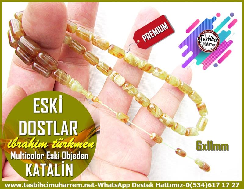 Katalin Ve Bağa TesbihlerTM12612Tespih Katalin Antika Objeden Damarlı Üst Düzey Çalışma Multicolor Eski Dostlar TesbihTespih Katalin Antika Objeden Damarlı Üst Düzey Çalışma Multicolor Eski Dostlar Tesbih