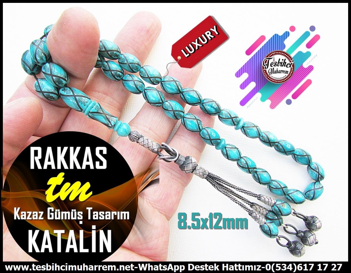 Katalin Ve Bağa TesbihlerTM13175Tespih Katalin I Eskitme Gümüş Kazaziyeli Yakma Motifli Firuze Rakkas TesbihTespih Katalin I Eskitme Gümüş Kazaziyeli Yakma Motifli Firuze Rakkas Tesbih