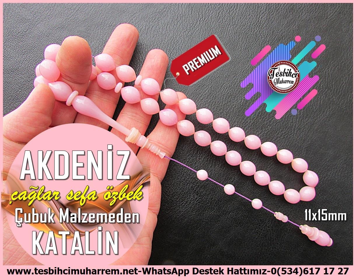 Katalin Ve Bağa TesbihlerTM13230Tespih Katalin I Lux Çubuk Malzemeden Özel İşçilik Beyzi Kesim Pembe Akdeniz TesbihTespih Katalin I Lux Çubuk Malzemeden Özel İşçilik Beyzi Kesim Pembe Akdeniz Tesbih