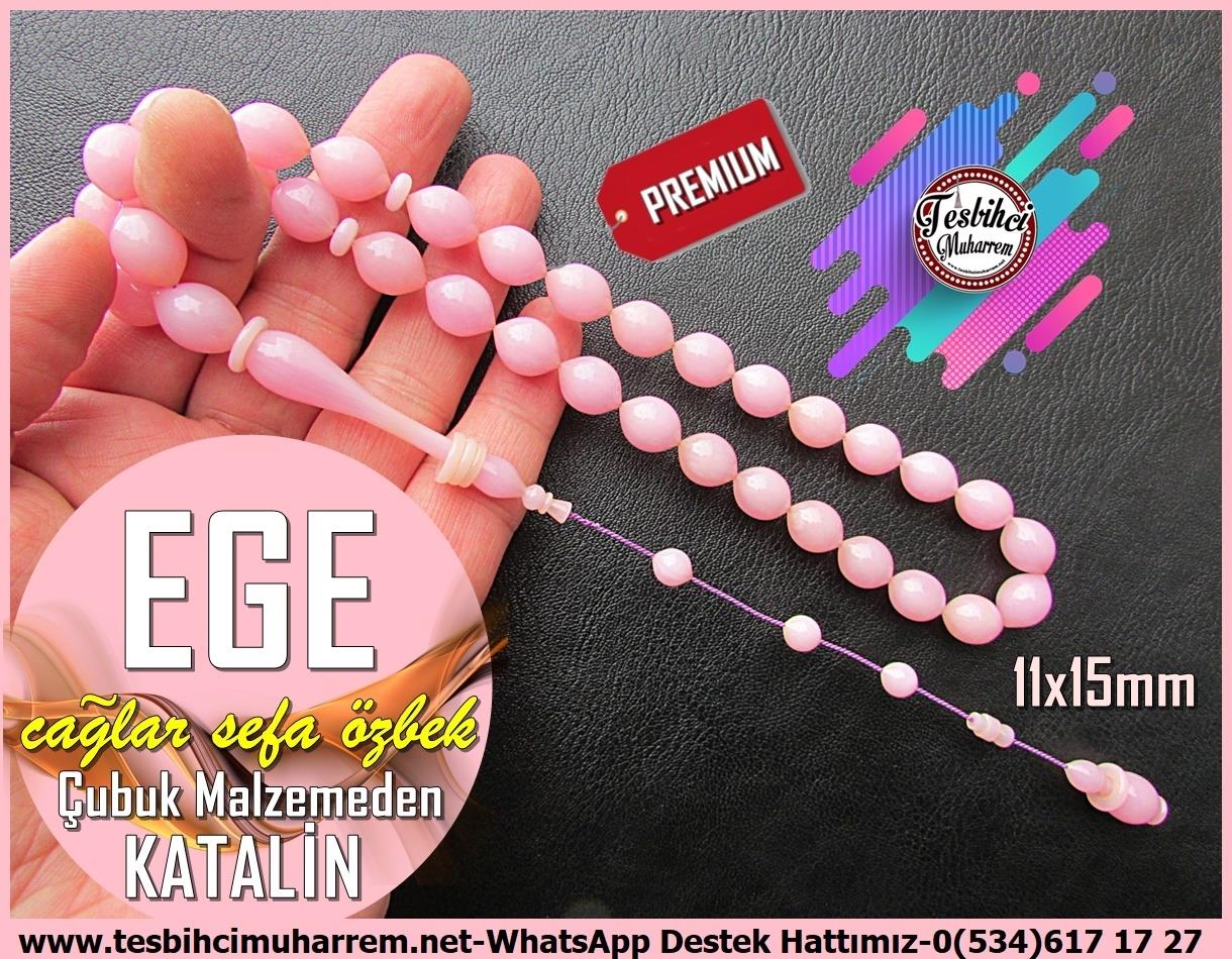 Katalin Ve Bağa TesbihlerTM13231Tespih Katalin I Lux Çubuk Malzemeden Özel İşçilik Beyzi Kesim Pembe Ege TesbihTespih Katalin I Lux Çubuk Malzemeden Özel İşçilik Beyzi Kesim Pembe Ege Tesbih