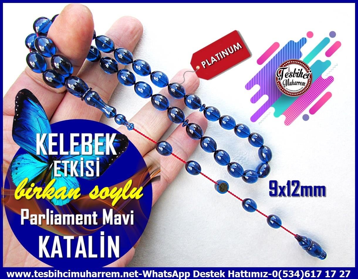 Katalin Ve Bağa TesbihlerTM12858Tespih Katalin Parliament Mavisi Beyzi Kesim Kelebek Etkisi Tesbih Tespih Katalin Parliament Mavisi Beyzi Kesim Kelebek Etkisi Tesbih 