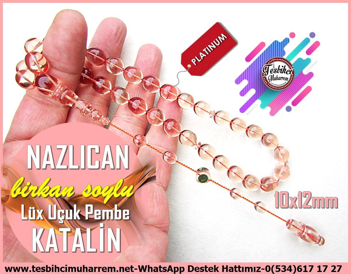 Katalin Ve Bağa TesbihlerTM12859Tespih Katalin Saydam Uçuk Pudra Pembe Muazzam Nazlıcan TesbihTespih Katalin Saydam Uçuk Pudra Pembe Muazzam Nazlıcan Tesbih