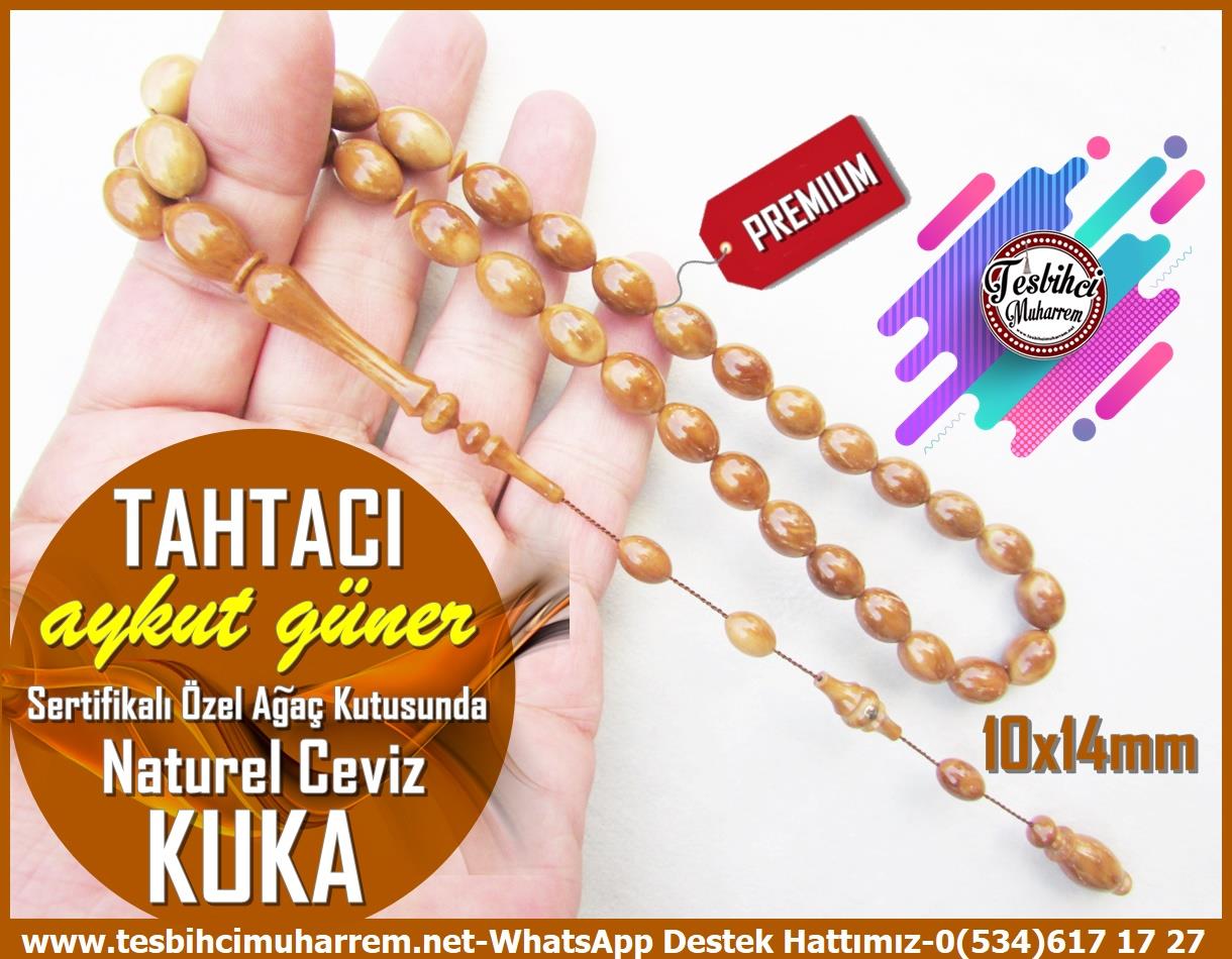 Kuka Ağacı TesbihlerTM12803Tespih Kuka Sertifikalı Özel Ağaç Kutusunda Beyzi Kesim Tahtacı Tesbih Tespih Kuka Sertifikalı Özel Ağaç Kutusunda Beyzi Kesim Tahtacı Tesbih 