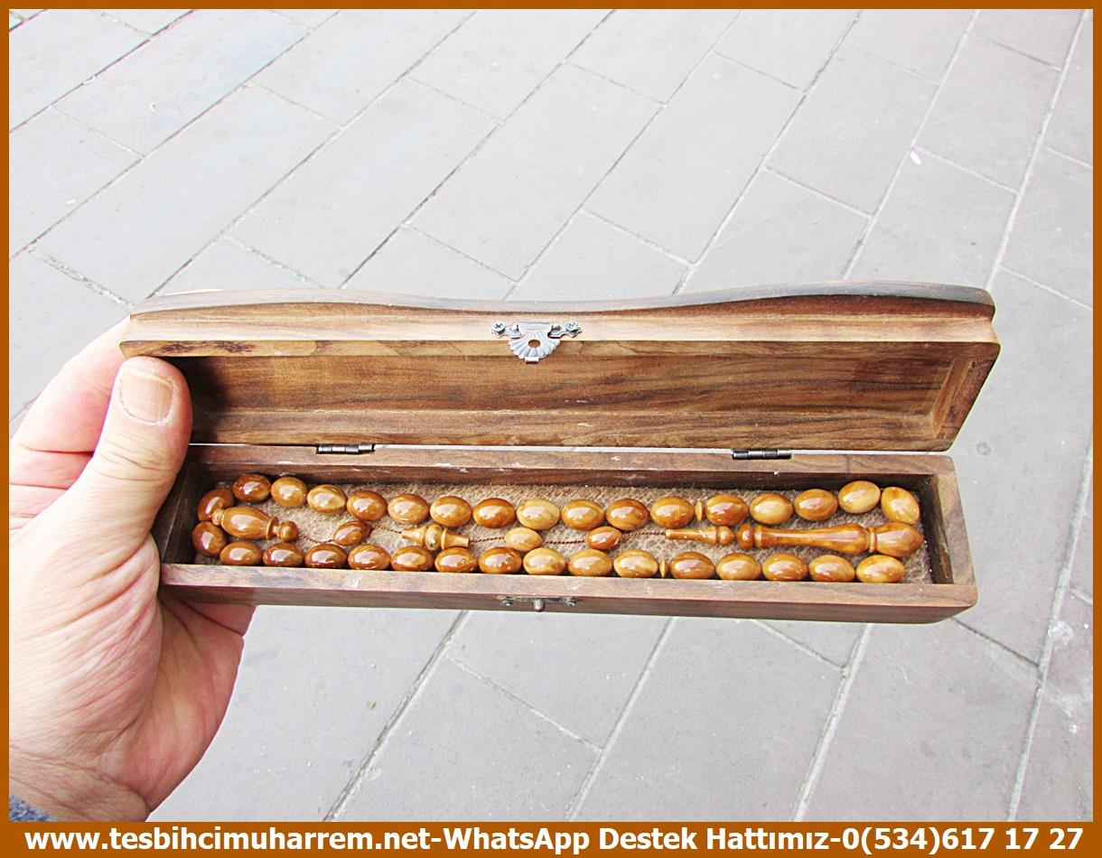 Boîte à Tespih (chapelet) En Bois - Style Traditionnel - Sans Emballage D’origine