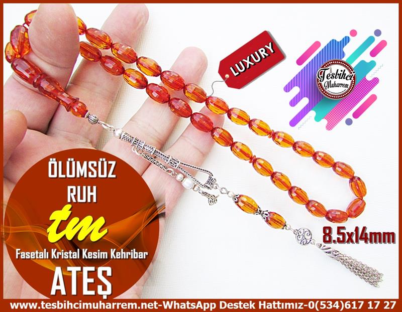 Sarı Ton TesbihlerTM11182Tespih Lüx Ateş Kehribar Kristal Fasetalı Kesim Çaysak Renk Ölümsüz Ruh Tesbih Tespih Lüx Ateş Kehribar Kristal Fasetalı Kesim Çaysak Renk Ölümsüz Ruh Tesbih 