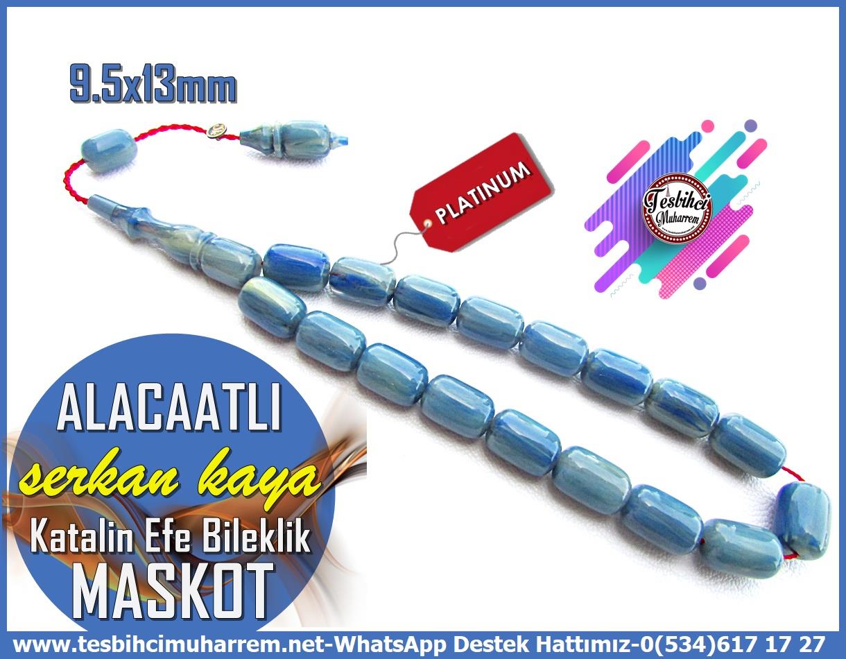 Efe Maskot TesbihlerTM13223Tespih Maskot I Katalin Efe Bileklik Boy Damarlı Mavi  Alacaatlı TesbihTespih Maskot I Katalin Efe Bileklik Boy Damarlı Mavi Alacaatlı Tesbih
