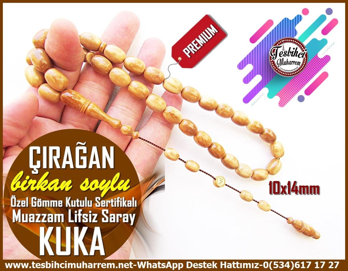 Kuka Ağacı TesbihlerTM13342Tespih Saray Kukası I Badem Kesim Premium İşçilik Özel Gömme Kutulu Sertifikalı Çırağan TesbihTespih Saray Kukası I Badem Kesim Premium İşçilik Özel Gömme Kutulu Sertifikalı Çırağan Tesbih