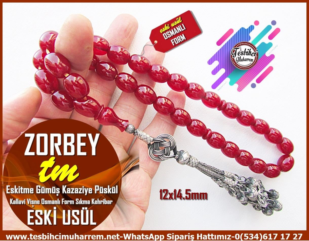 Osmanlı Benzetme Eskitme Eski Usül TesbihlerTM13241Tespih Sıkma Kehribar I Eskiteme Gümüş Kazaziye Püsküllü Eski Usül Kallavi vişne Osmanlı Form Zorbey Tesbih Tespih Sıkma Kehribar I Eskiteme Gümüş Kazaziye Püsküllü Eski Usül Kallavi vişne Osmanlı Form Zorbey Tesbih 