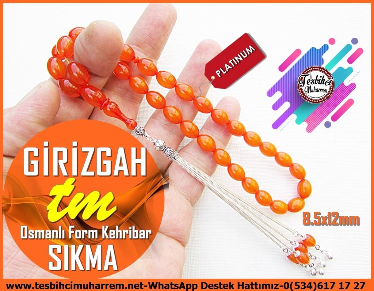 Kayısı Kehribar TesbihlerTM13177Tespih Sıkma Kehribar I İpek Gümüş Püsküllü Osmanlı Form Kayısı Girizgah Tesbih Tespih Sıkma Kehribar I İpek Gümüş Püsküllü Osmanlı Form Kayısı Girizgah Tesbih 