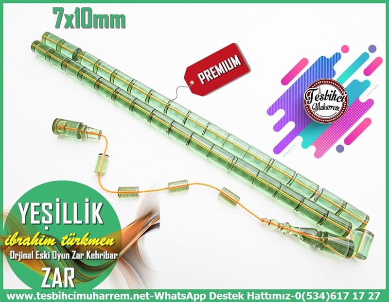 Zar Kehribar TesbihTM12614Tespih Zar Kehribar Eski Oyun Zarından Saydam Ultra Dik Kesme Yeşillik Tesbih Tespih Zar Kehribar Eski Oyun Zarından Saydam Ultra Dik Kesme Yeşillik Tesbih 