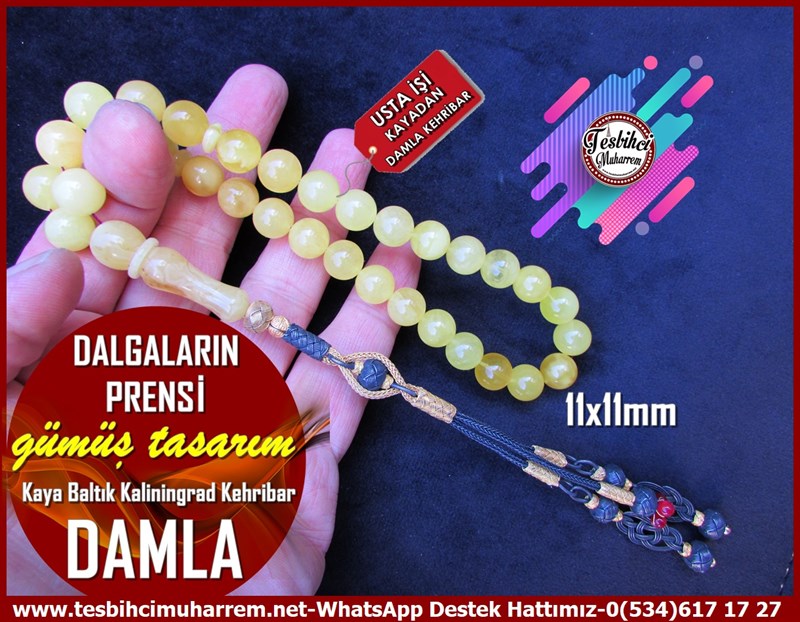  Damla Kehribar TesbihlerTM12100Yuvarlak Kesim Orjinal Gümüş Kazaz Püsküllü Kaliningrad Damla Kehribar Tesbih Dalgaların PrensiYuvarlak Kesim Orjinal Gümüş Kazaz Püsküllü Kaliningrad Damla Kehribar Tesbih Dalgaların Prensi