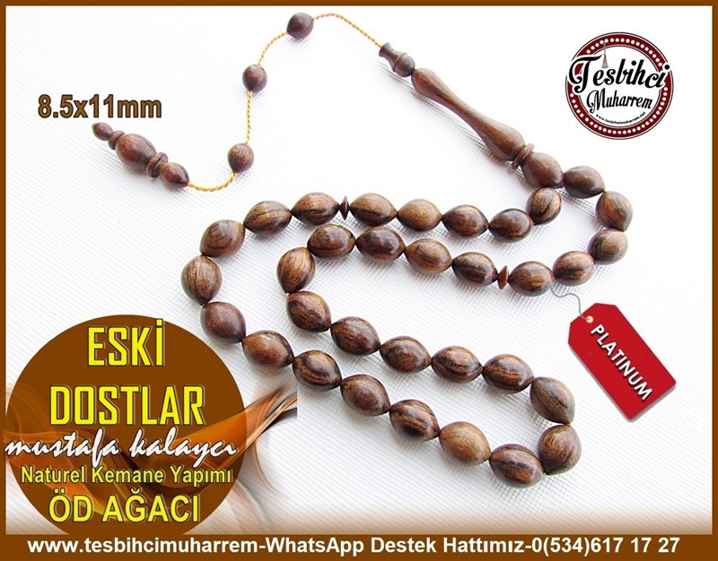 Öd Ağacı TesbihlerTM10996Zamane İşçilik Mustafa Kalaycı Üstad Kemane Çalışma Doğal Öd Ağacı Tesbih Eski DostlarZamane İşçilik Mustafa Kalaycı Üstad Kemane Çalışma Doğal Öd Ağacı Tesbih Eski Dostlar
