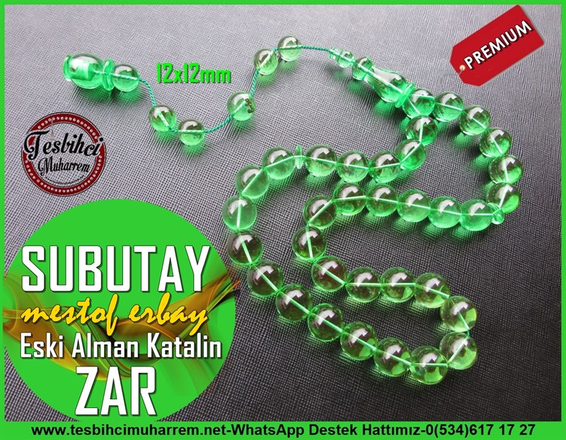 Katalin Ve Bağa TesbihlerTM11118Zardan Eski Alman Katalin Tesbih Parlak Saydam Yeşil Ton Profesyonel Çalışma SubutayZardan Eski Alman Katalin Tesbih Parlak Saydam Yeşil Ton Profesyonel Çalışma Subutay