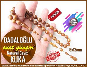 Kuka Ağacı TesbihlerTM12405Üst Düzey Çalışma Special Edition Kaymak Naturel Ceviz Kuka Tesbih Dadaloğlu Üst Düzey Çalışma Special Edition Kaymak Naturel Ceviz Kuka Tesbih Dadaloğlu 