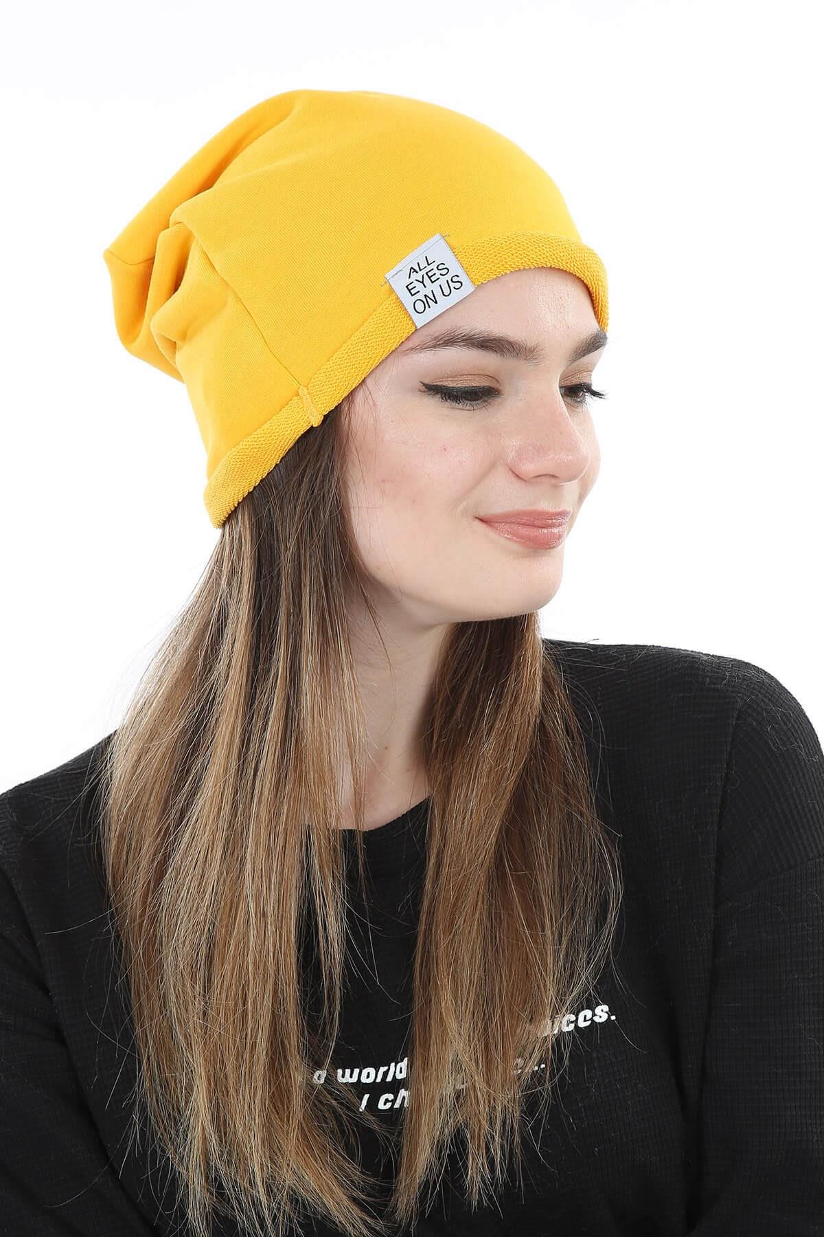 All Eyes On Us Kadın Bere Sarı