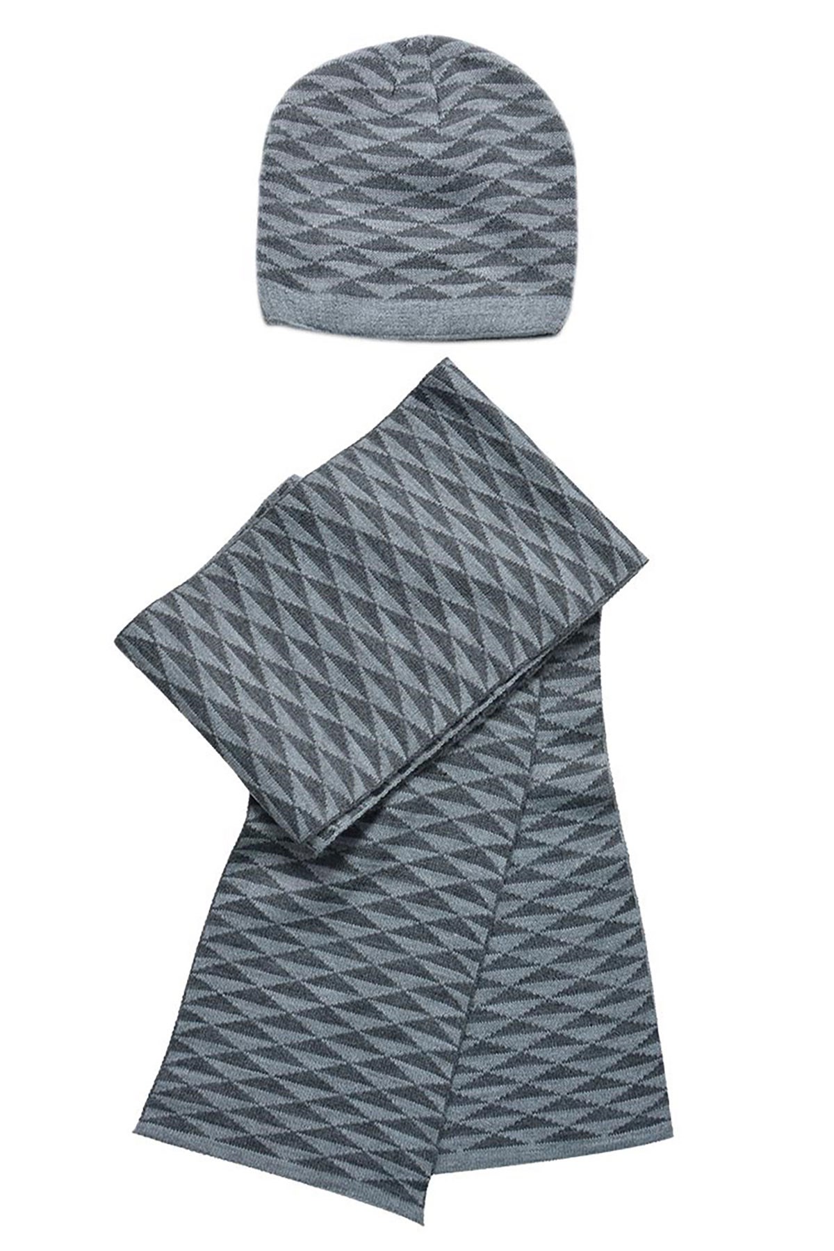 Asher Erkek Atkı Bere Takım