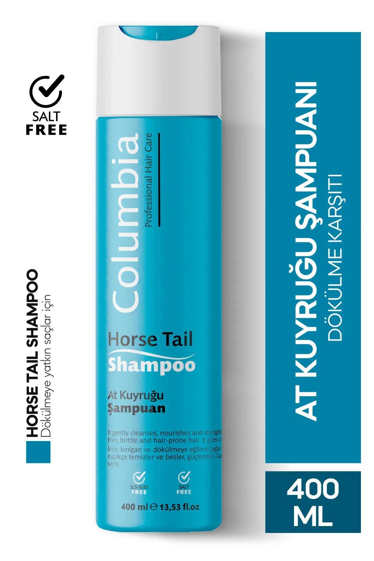 Columbia At Kuyruğu Bitki Özlü Dökülme Karşıtı, Hızlı Uzama Etkili Dolgunlaştırıcı Şampuan 400 ml